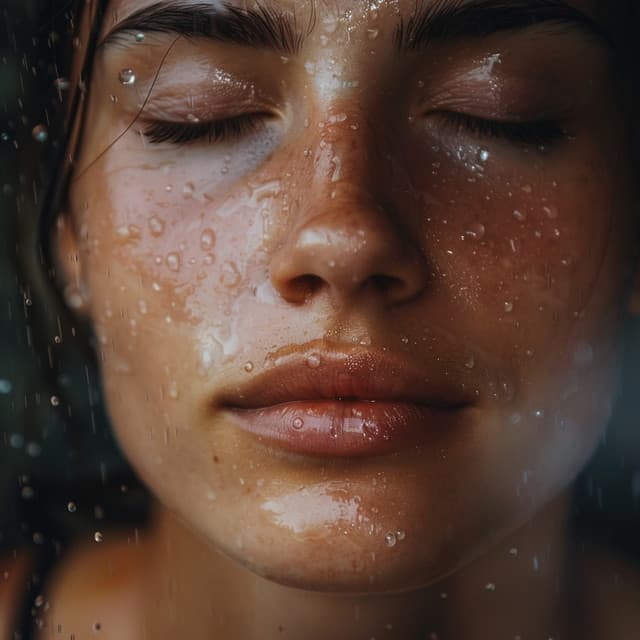 Oasis De Meditación De Lluvia Binaural: Lloviznas Pacíficas - Latidos Binaurales Entretenimiento de Ondas Cerebrales