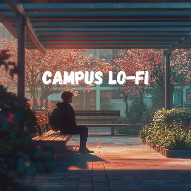 Campus Lo-Fi - University Study Sounds - Study Beats Lounge