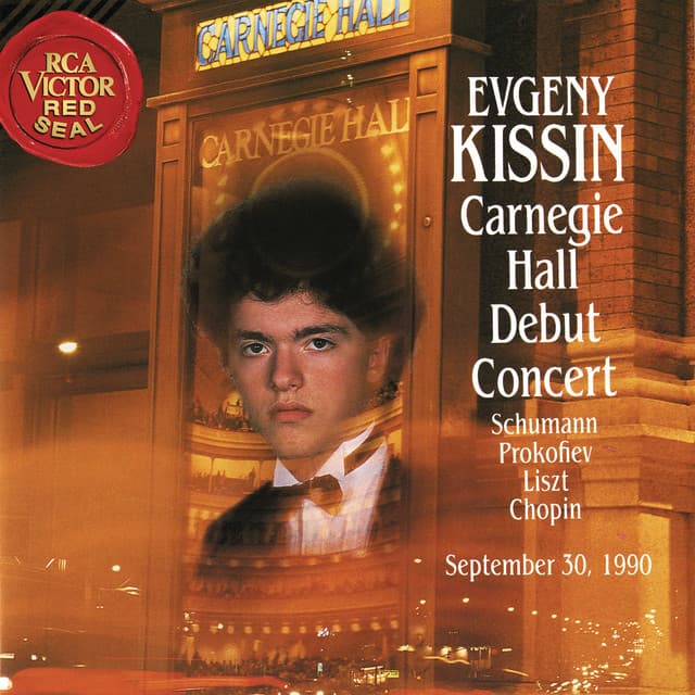 Evgeny Kissin at Carnegie Hall, New York City, September 30, 1990 - Evgeny Kissin