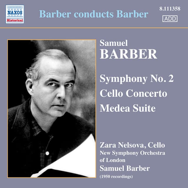 Barber conducts Barber - Samuel Barber