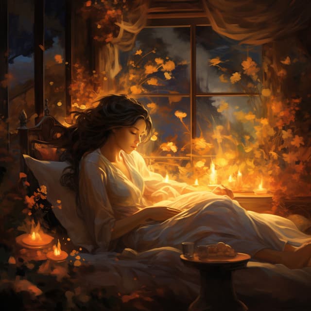 Serenity in Glee Flames: Music for Stress Relief - Nature Sound XLE Library