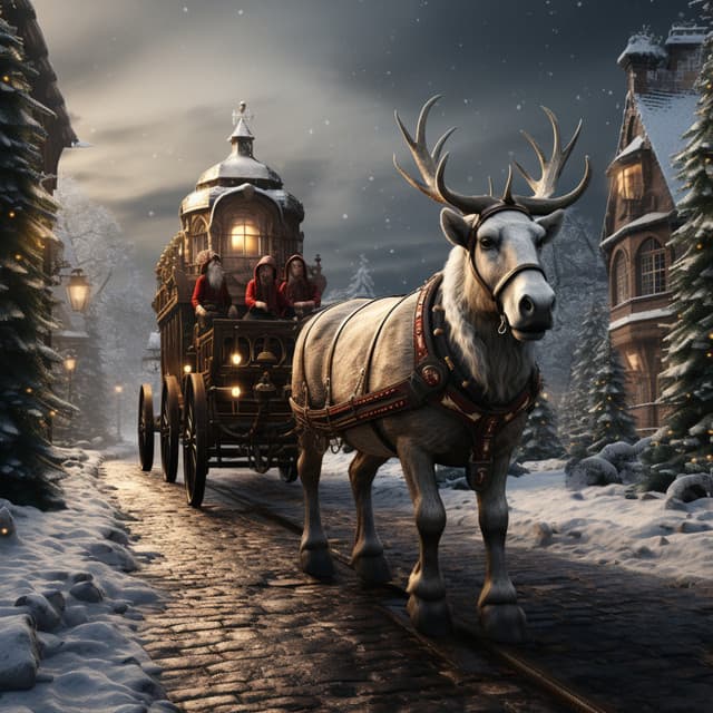 The Sleigh Reindeer - Santa