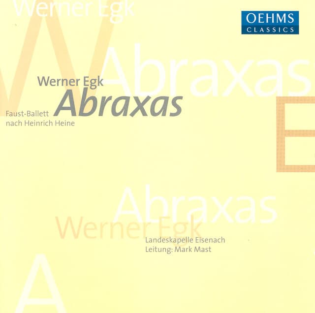 Egk: Abraxas - Werner Egk