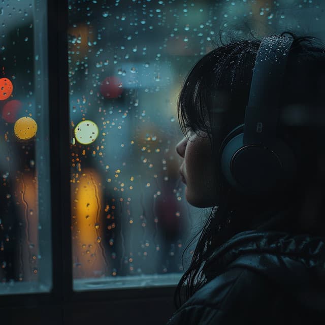 Duchas Tranquilas: Sonidos Relajantes De La Lluvia - Música para cenar bien