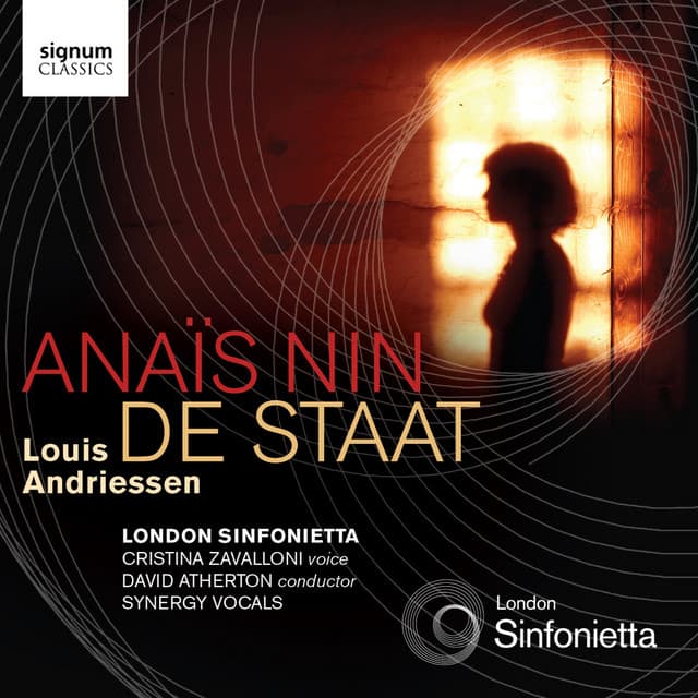 Anaïs Nin | De Staat - Louis Andriessen