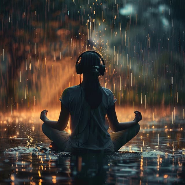 Serenity in Rain: Meditation Melodies - Rain Sounds Collection