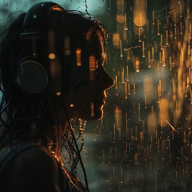 Rain's Rhythm: Music for Stormy Nights - Brain Waves Rec