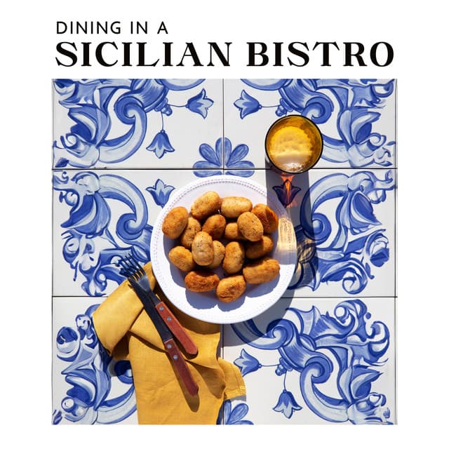 Dining in a Sicilian Bistro - Pablo Maisky