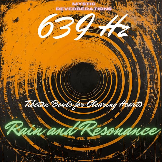 Rain and Resonance: 639 Hz Tibetan Bowls for Clearing Hearts - Mystic Reverberations