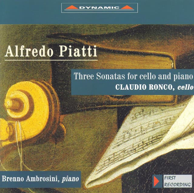 Piatti: Cello Sonatas Nos. 1-3 - Alfredo Piatti