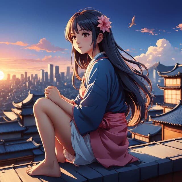 Whispers of the Sakura: Lo-Fi Relaxation - Sakura Anime Lofi