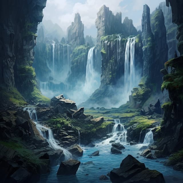 Cascadas Serenas: Corrientes Armónicas - Camino del pino