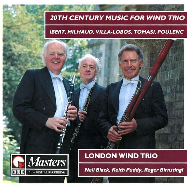 20th Century Music for Wind Trio - Heitor Villa-Lobos