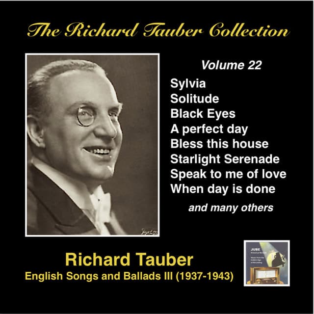 The Richard Tauber Collection, Vol. 22: English Songs & Ballads III - Richard Tauber