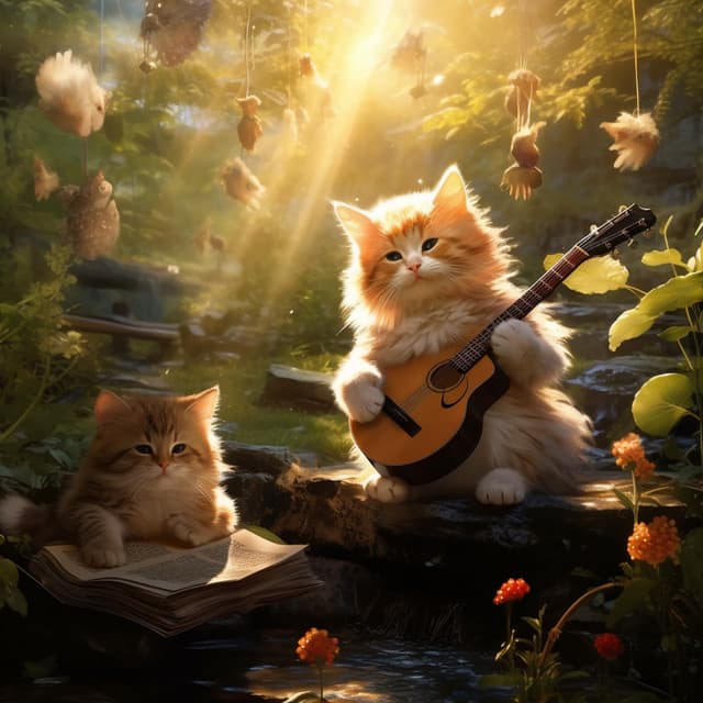 Fireside Melodies: Music for Feline Companions - Nature TV