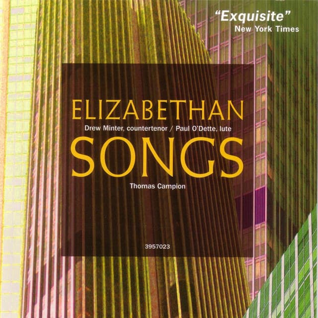Thomas Campion: Elizabethan Songs - Thomas Campion