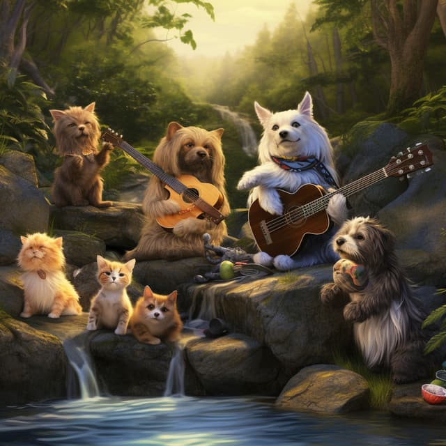 Stream Pets: Calming Water Tunes - Zen Minds