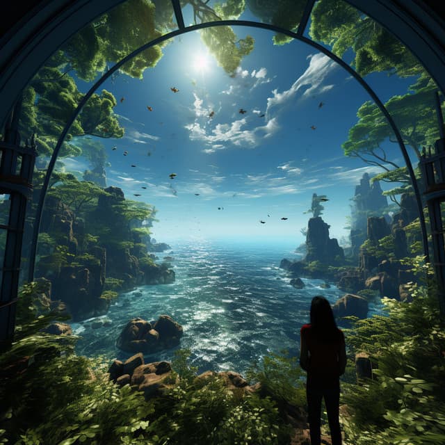 Exploración Del Océano Eterno: Un Refugio De Estudio - Sonidos esenciales de la naturaleza