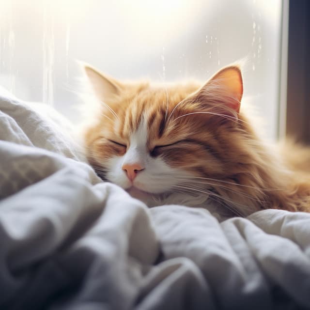 Cuddle Puddle and Rainfalls: Soothing Binaural Journeys for Cat Anxiety Relief - Binaural Reality