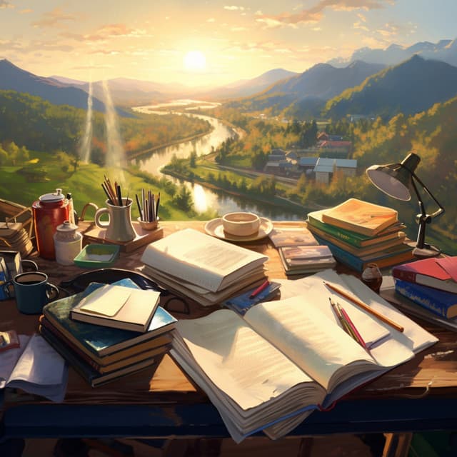 Burning Midnight Notes: Harmonic Study Music - Myrs