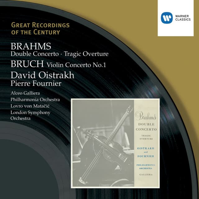 Brahms: Double Concerto, Tragic Overture & Bruch: Violin Concerto No. 1 - David Oistrakh