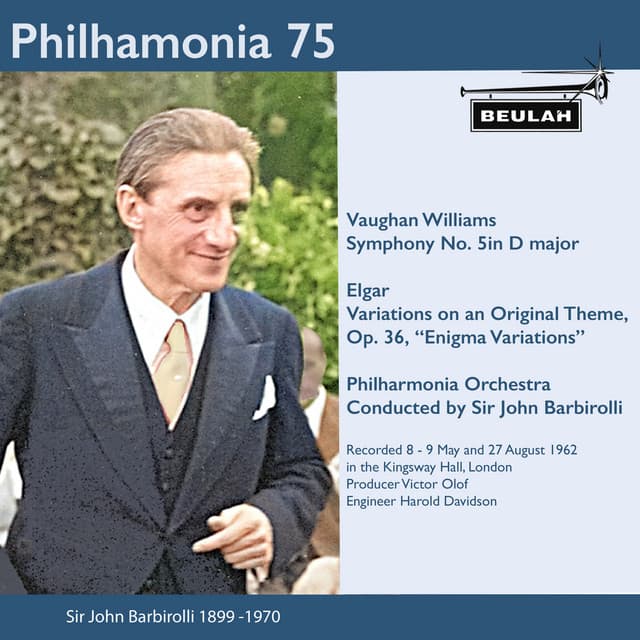 Philharmonia 75 Sir John Barbirolli - Sir John Barbirolli