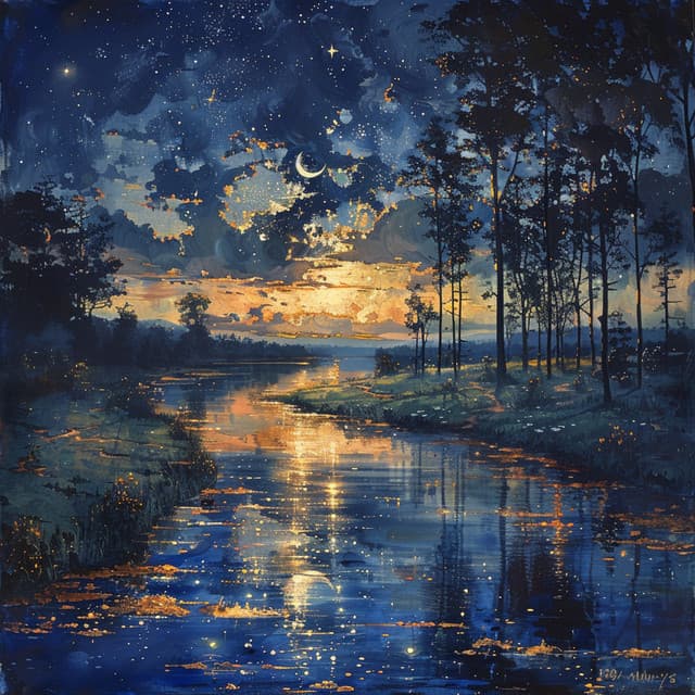 Los Sonidos Tranquilos Y Silenciosos Del Río Para Un Sueño Reparador - Nubes soñolientas