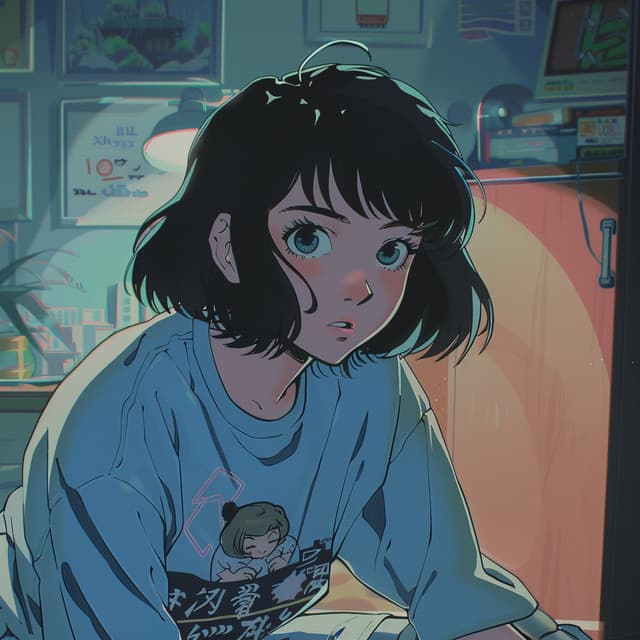 Night Radio LoFi - Blossom's Cat