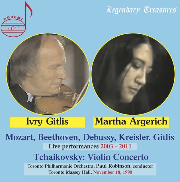 Martha Argerich & Ivry Gitlis Live - Martha Argerich