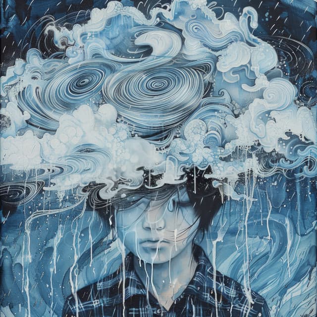 Regentropfen-Reflexionen - Ruhige Entspannende Atmosphäre