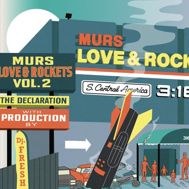 Love & Rockets Vol. 2: The Declaration - Murs