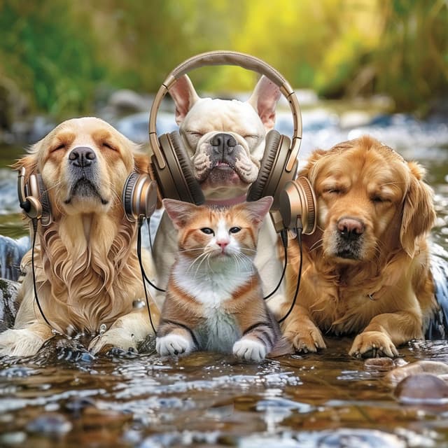 Water Rhythms: Calming Music for Pets - Natural Sound Makers