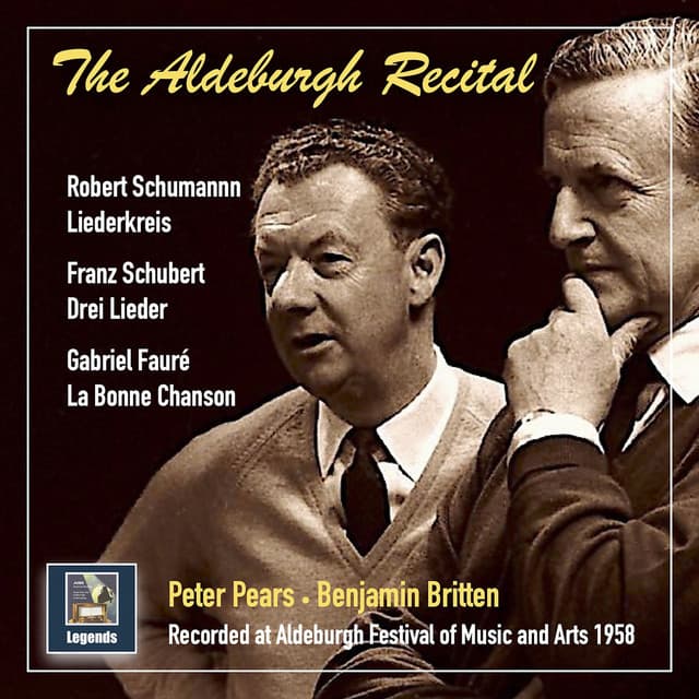 The Aldeburgh Recital: Schumann, Schubert & Fauré - Sir Peter Pears