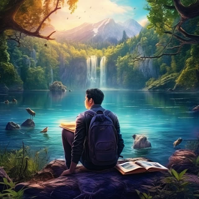 Soothing Study Waters Hymn: Music by the Water's Edge - Water Meditations