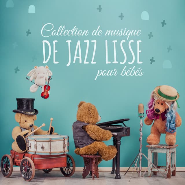 Collection de musique de jazz lisse pour bébés : Berceuses au piano pour dormir, Chansons pour aider les tout-petits à s'endormir, Musique à effet Einstein, Temps de sommeil ou de récréation calme pour les nouveau-nés - Piano musique académie pour bébé