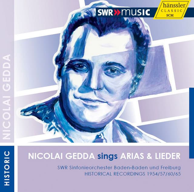 Nicolai Gedda sings Arias & Lieder - Nicolai Gedda