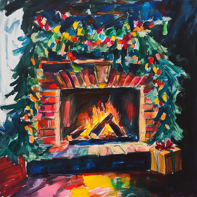 A Fireside Christmas: Crackling Classics - Christmas Fireplace Sounds