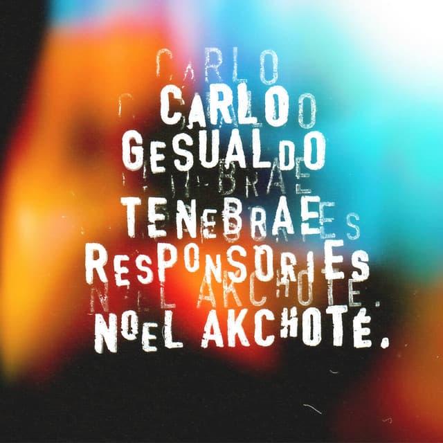 Carlo Gesualdo: Tenebrae Responsorien - Carlo Gesualdo