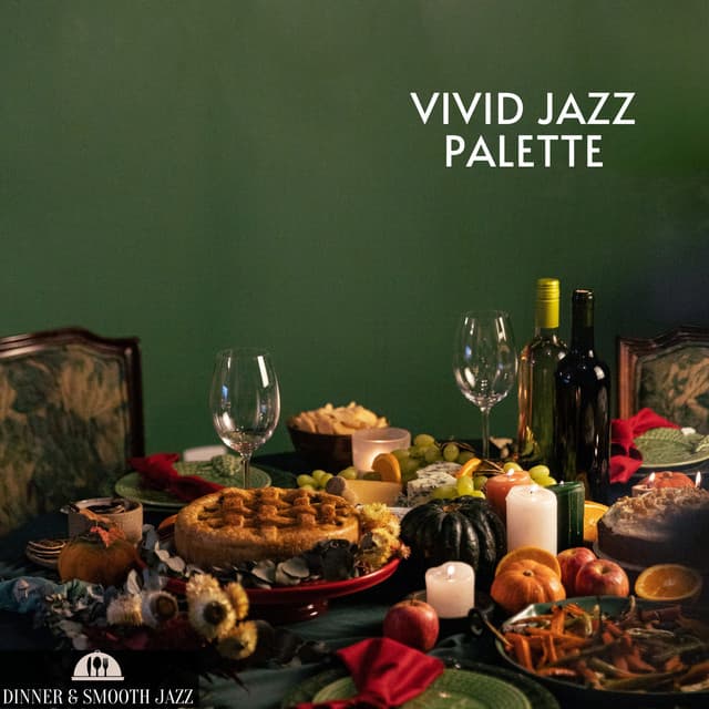 Vivid Jazz Palette: Colors of Evening Dinners, Wine, and Laughter - Dinner & Smooth Jazz