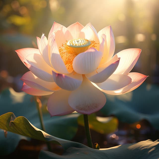 Loto En Floración: El Piano Despliega La Paz En Pétalos Fragantes - Instrumentales de jazz para piano