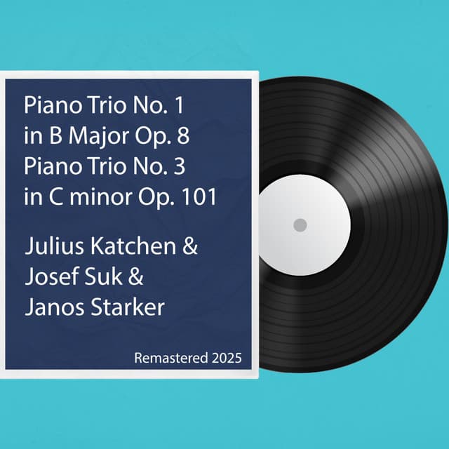 Piano Trio No. 1 in B Major, Op. 8 / Piano Trio No. 3 in C minor, Op. 101: Remastered 2025 - Johannes Brahms