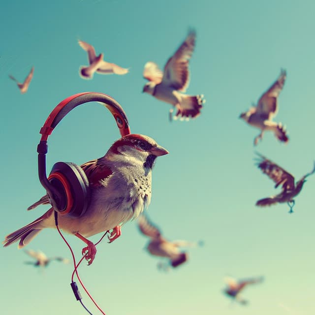 Binaural Aviary: Birds in Concert - 78 72 Hz - Calming Beats