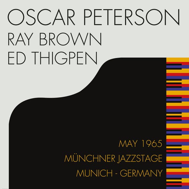 May 1965, Münchner Jazztage, Munich, Germany - Oscar Peterson