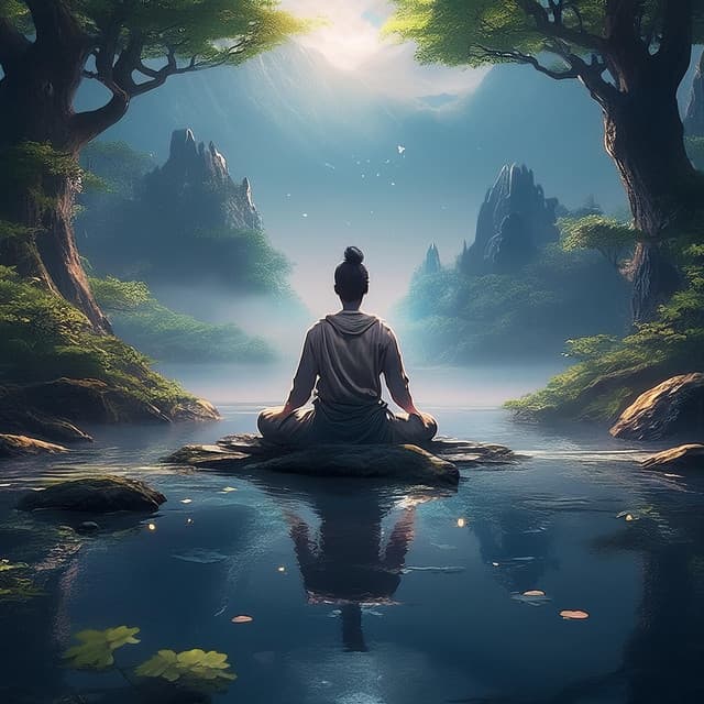 Reflexiones Silenciosas: Flujo De Música Para Meditación - Terapia de la flor de loto