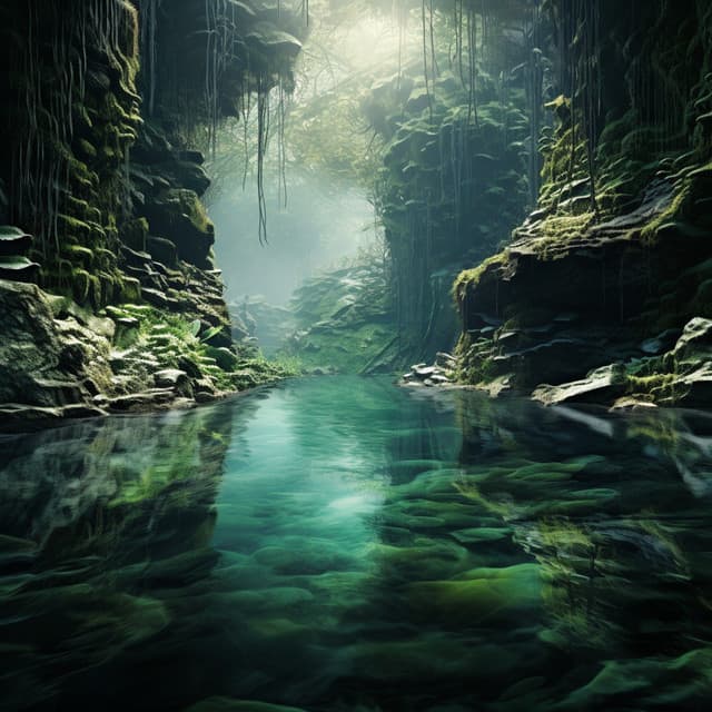 Relaxation Water: Gentle Stream Melodies - Naturally Recurring