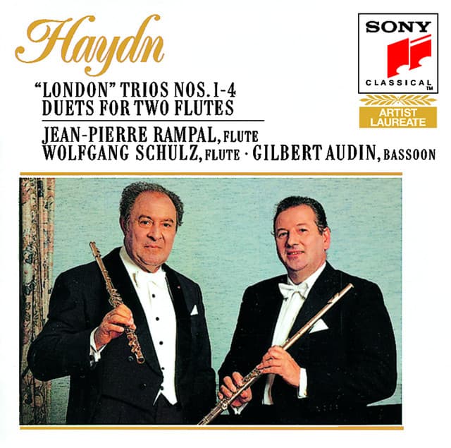 Haydn: "London" Trios Nos. 1-4 & Duets for 2 Flutes - Joseph Haydn