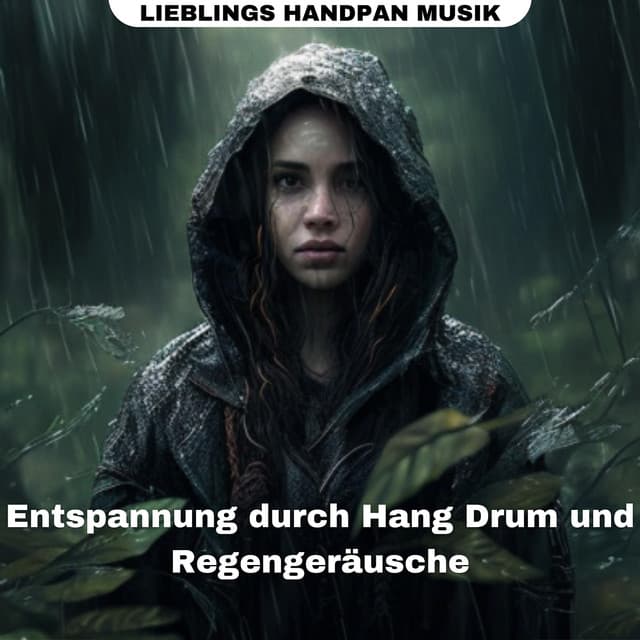Entspannung durch Hang Drum und Regengeräusche - Lieblings Handpan Musik