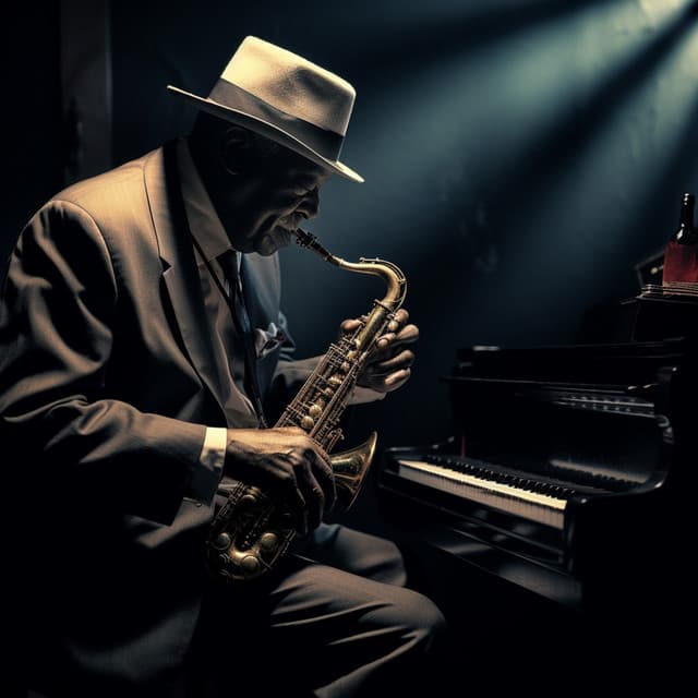 Neon Night Grooves: Electric Jazz Music - Focus at Work Jazz Playlist