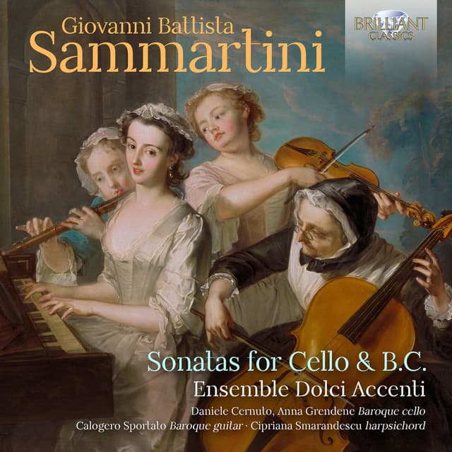 Sammartini: Sonatas for Cello & B.C. - Giovanni Battista Sammartini