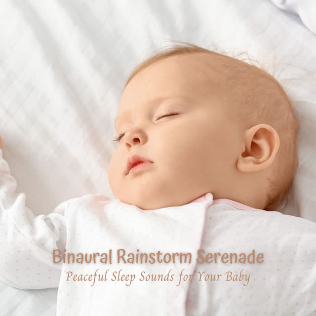 Binaural Rainstorm Serenade: Peaceful Sleep Sounds for Your Baby - Sacred Solfeggio Frequencies